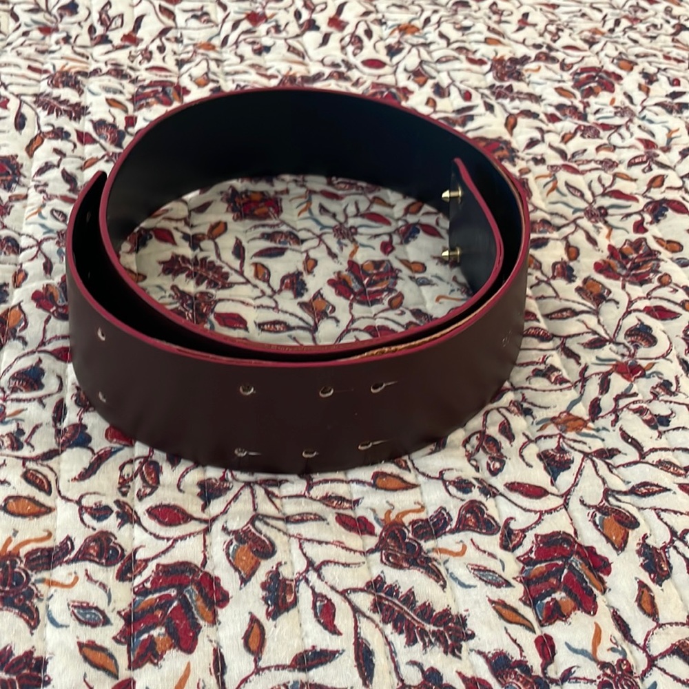 Jil Sander made in Italy original leather belt 80 cm